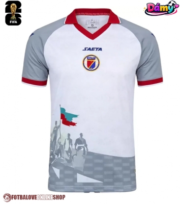 Haiti Venkovní Dres pro Dámy MS 2026 Krátkým Rukávem